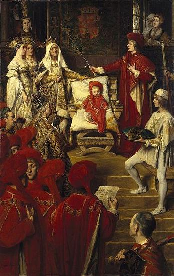  Philip I, the Handsome, Conferring the Order of the Golden Fleece on his Son Charles of Luxembourg